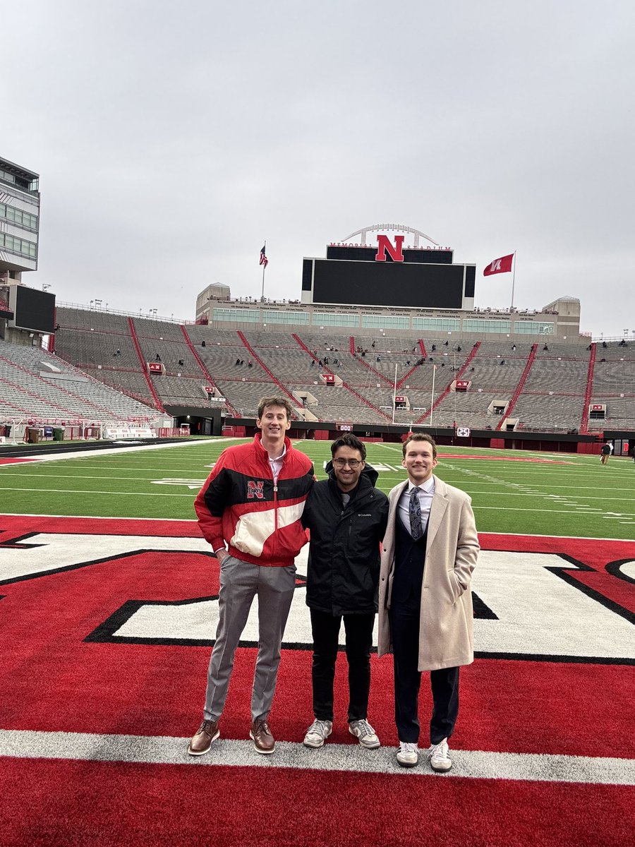 Thanks for having us, Husker fans! Peace out from Lincoln!