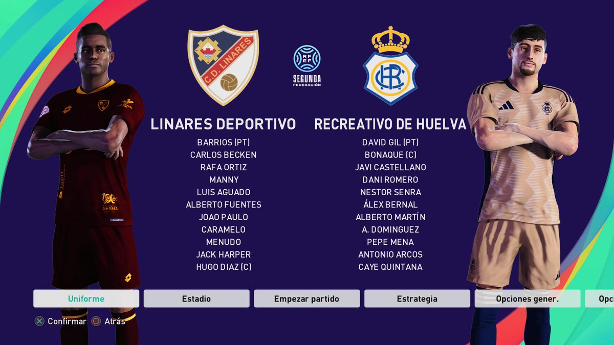 Después de varios meses de trabajo, aquí está ya el parche del grupo IV de <a href="/SEGUNDARFEF_/">SEGUNDA RFEF</a>  para Pes2021 de <a href="/PlayStationES/">PlayStation España</a>, que he hecho con mi hijo Mario. Mañana a mediodía lo subiremos completamente gratis. Espero que disfruten, porque han sido muchas horas de dedicación.