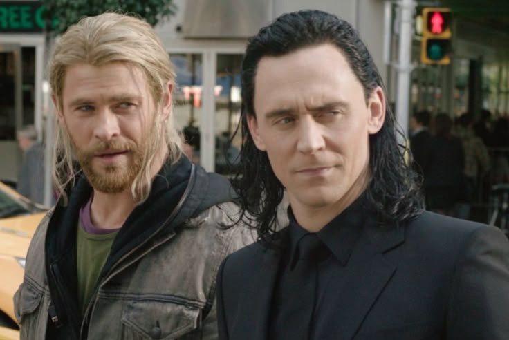 bellarkehiddles's tweet image. For me, it will always be Loki and Thor.