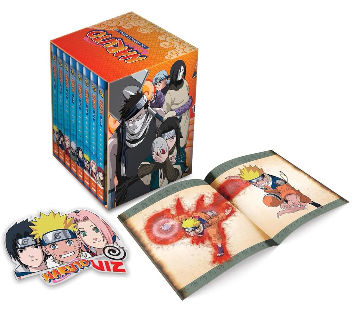 The complete Naruto Blu-ray box set is on sale for Black Friday at