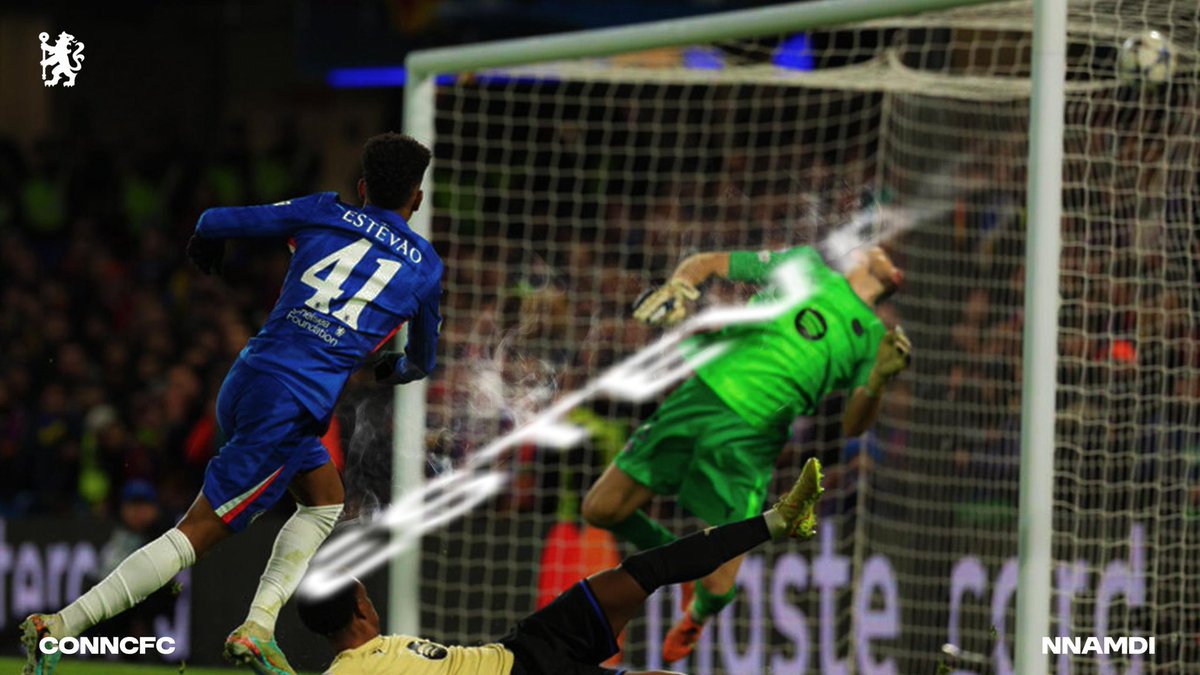 ConnCFC's tweet image. Estevao in the big moments