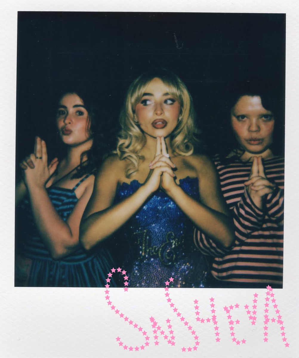 📸| Sabrina Carpenter with Sarah &amp; Paloma backstage at #LAShortnSweet 💋