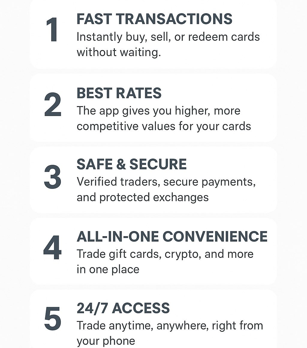 prudeeeeee_'s tweet image. Honestly… this app works harder than me on a Monday 😂💳
Fast, easy, and zero stress — the way life should be.

#TradeCard #GiftCard #SmartTrading #DigitalMoney #MAMAAWARDS #nadiedicenada #StrangerThings5 #LaCasaDeAlofoke2