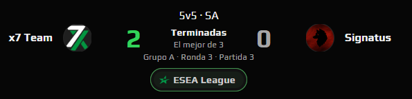 Juguemos en Mirage mientras el lobo no está, el lobo está? <a href="/SignatusTeam/">Signatus</a> 🤪

Gg Wp guys 💚