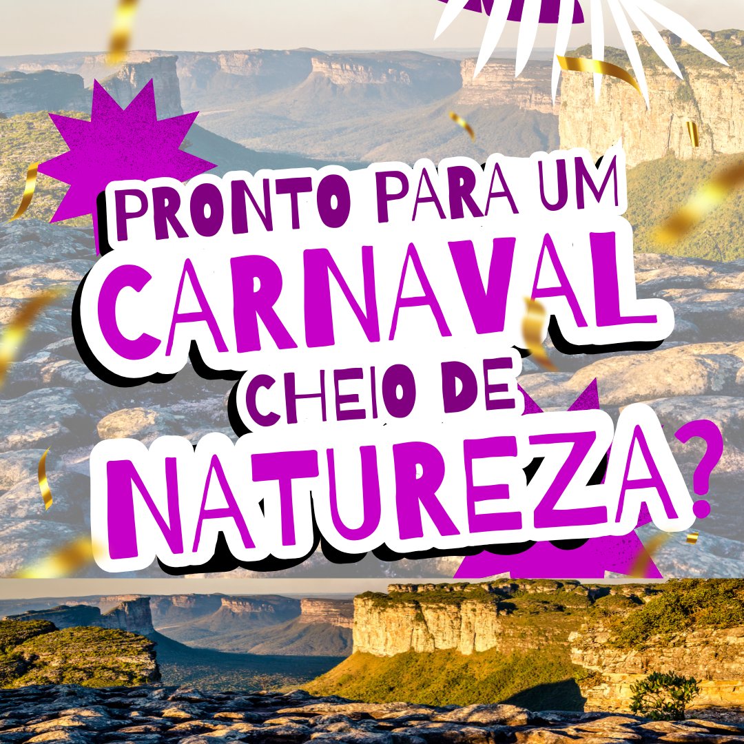 discoverchapada's tweet photo. Carnaval 2026 na Chapada Diamantina!
#chapadadiamantina #carnaval #bahia #valedopati #trekking #natureza #aventura https://t.co/AS5D5ZsJU9