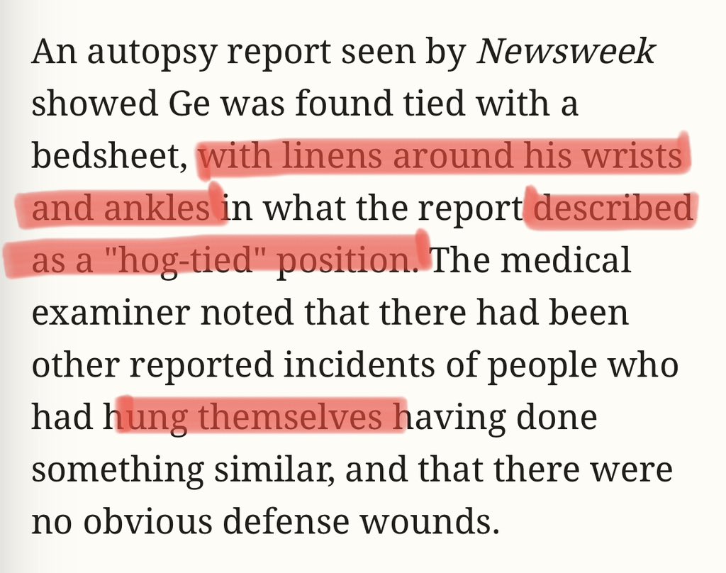 JailRot's tweet image. Man Detained by ICE Found Dead, Hanging With Hands and Feet Tied—Attorney

newsweek.com/ice-detainee-d…