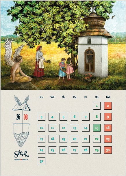 🙂Kochani, ludzie i ludzianki 😉😀
Mój kalendarz poszedł do druku, a ja myślę już o następnym... A miałam odpoczywać w ten weekend. 
Chciałabym dotrzeć do jak największej liczby osób, które mogłyby chcieć mieć moje prace w formie kalendarza na ścianie. Pomożecie mi w tym? 👋