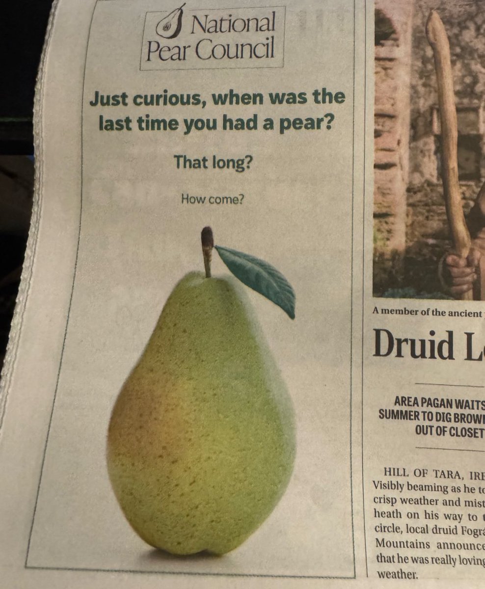 CantEverDie's tweet image. getting the onion newspaper is worth it alone for the ads