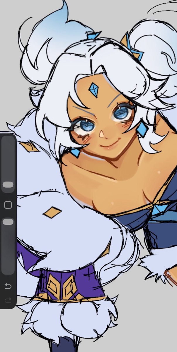 shiny shiny winter wonder zeri 💙❄️