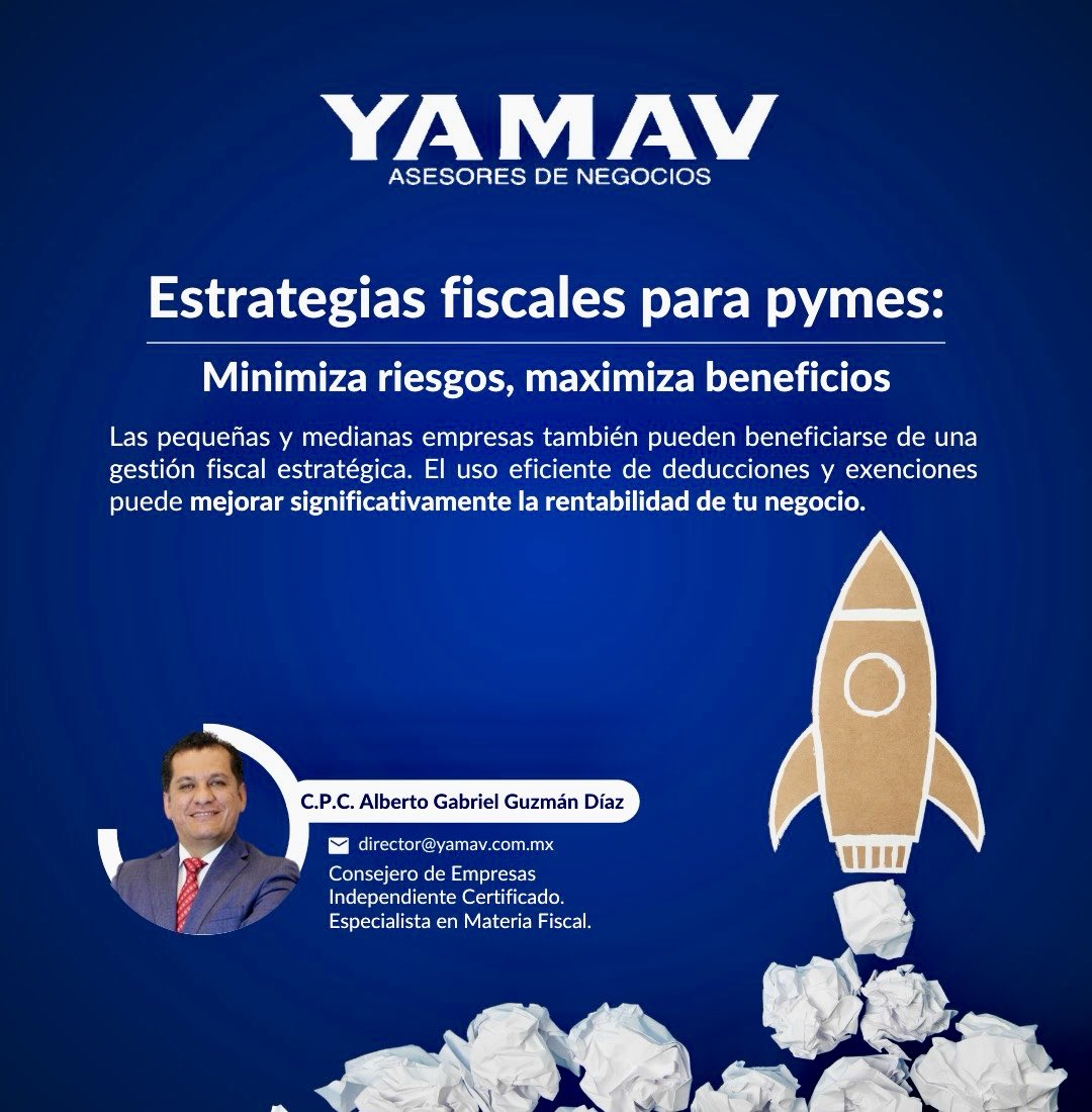 En las empresas familiares, los impuestos suelen atenderse “al día”, reaccionando a cada requerimiento o al cierre de mes. Sin embargo, la verdadera diferencia está en planear 🧭. Una estrategia fiscal bien diseñada evita riesgos y mejora la rentabilidad del negocio 📈.

Pequeños