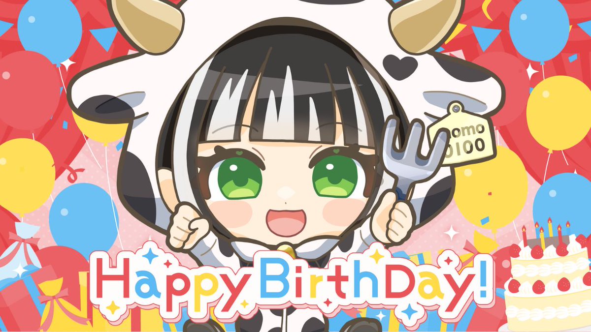 ぐっどモ～にんぐ🐮💯
今日は１５時に歌ってみた動画投稿予定🎤
（選曲は誕生日関係ないです）

２２時から肉の日配信です(・ω・)ノ
youtube.com/live/k4SBxL6Vp… <a href="/YouTube/">YouTube</a>より 

#配信告知
#おはようVtuber