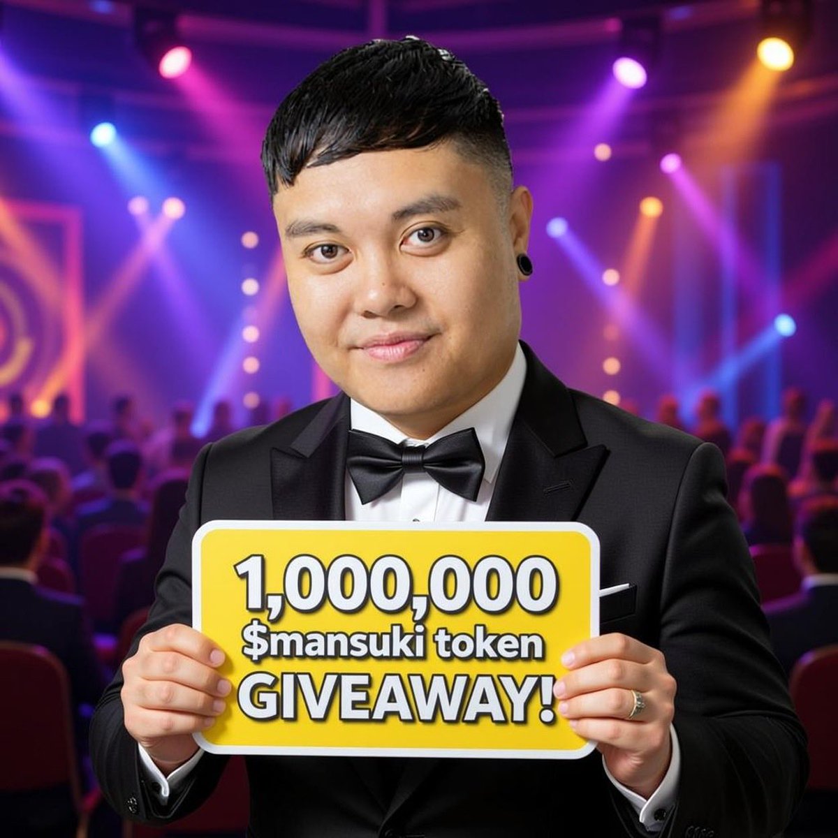 🎉 Giving away 1,000,000 $mansuki tokens to ONE lucky winner! 🎉

📋 RULES 📋 

1. Like + RT this post

2. Reply to this post tagging 3 KOLs

3. Follow <a href="/rayligaya/">Mansuki</a>

4. Join X Comm: x.com/i/communities/…

Winner announced this Sunday, November 30, 2025 @ 9pm EST! 

GOOD LUCK! 🫶