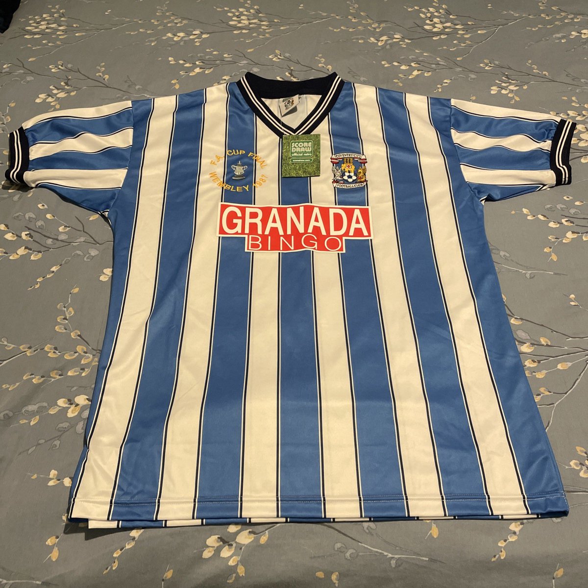 CovMemorabilia's tweet image. Coventry City 1987 FA Cup Final Retro Football Shirt XL

£37.10 currently

1 bid

Ends Fri 5th Dec @ 8:34pm

ebay.co.uk/itm/2869699932…

#ad #pusb