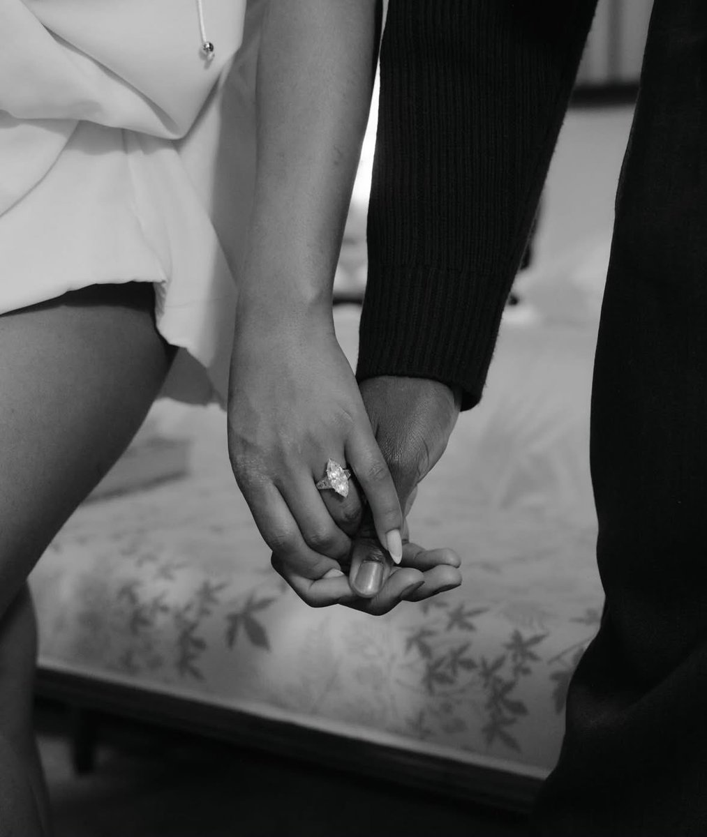 afcstuff's tweet image. Congratulations to Bukayo Saka &amp;amp; his partner, Tolami, on their engagement! 💍