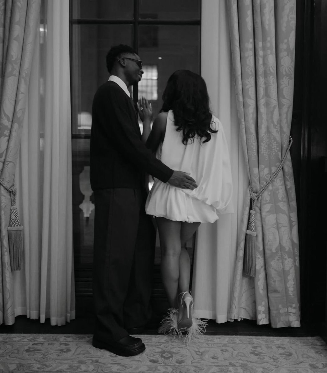 afcstuff's tweet image. Congratulations to Bukayo Saka &amp;amp; his partner, Tolami, on their engagement! 💍