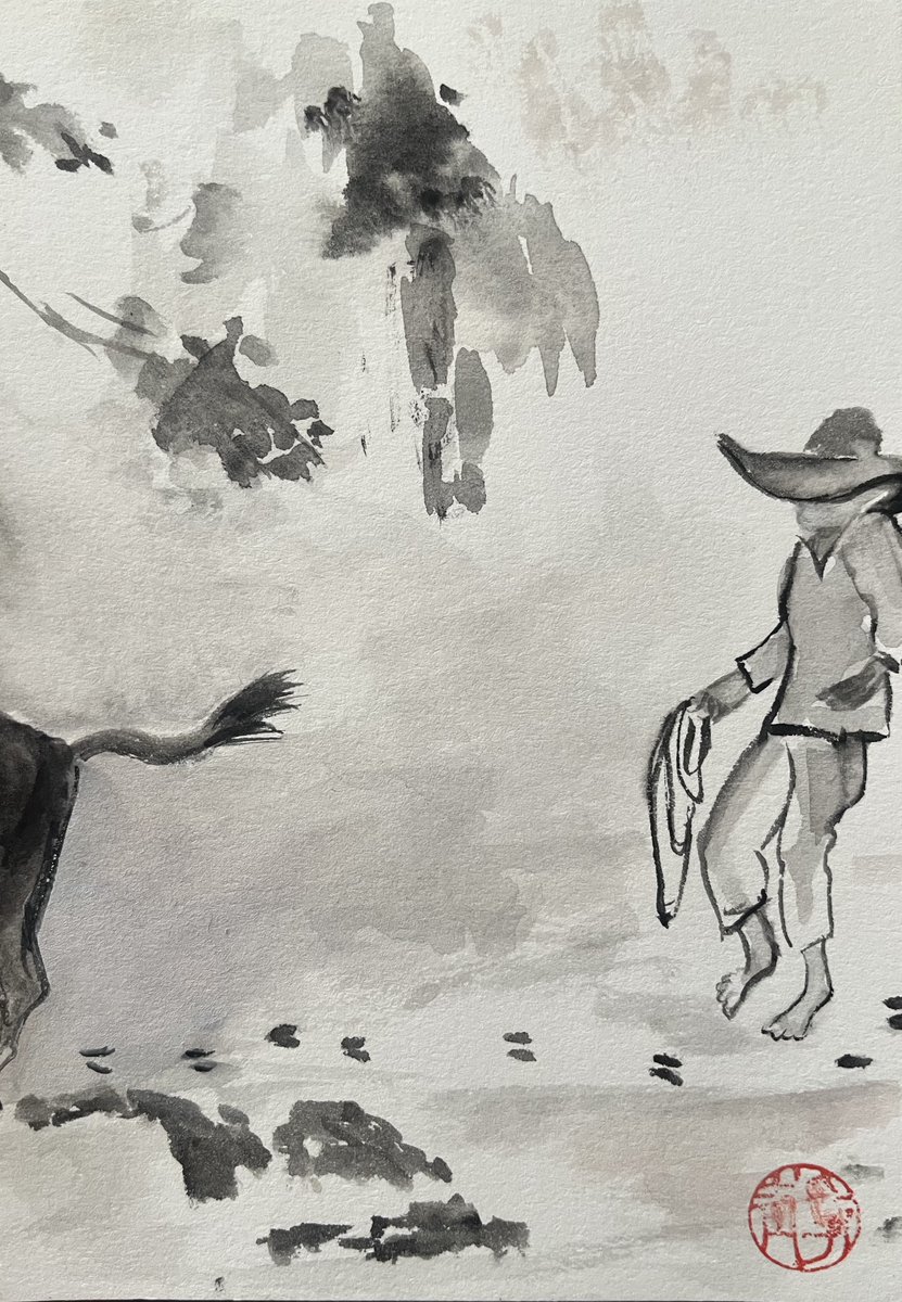 GenpoRoshi's tweet photo. The Ten Ox Herding Pictures are a timeless map of our awakening that shows us where we are during this turbulent time. 
Join Zen Master Genpo Roshi online Dec. 27th-31st for personal guidance that will take you deeper into the practice than ever before. 
https://t.co/XiQqiD989n https://t.co/Tr2rIQ9NOX
