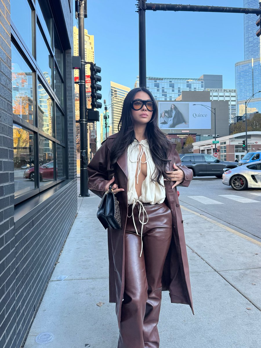 leatherlatexpvc's tweet photo. Brown #leathertrousers #houseofcb #outfit by @ desireeschlotz https://t.co/X9sjyteOFu https://t.co/5P09ayWg1p