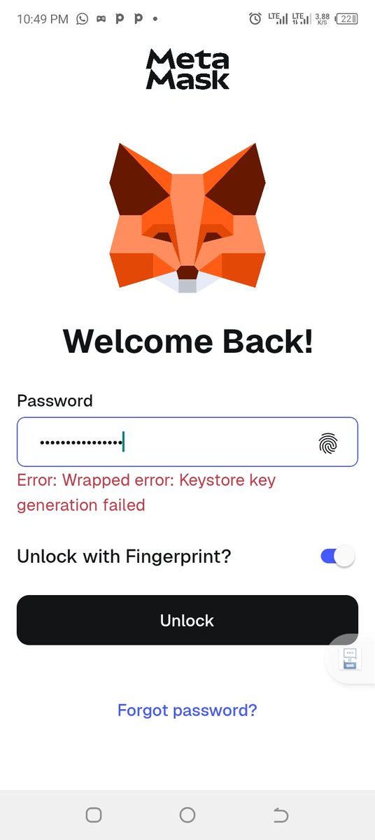 <a href="/MetaMaskSupport/">MetaMask Support</a> Been trying to login in to my wallet, but this is what I have been facing