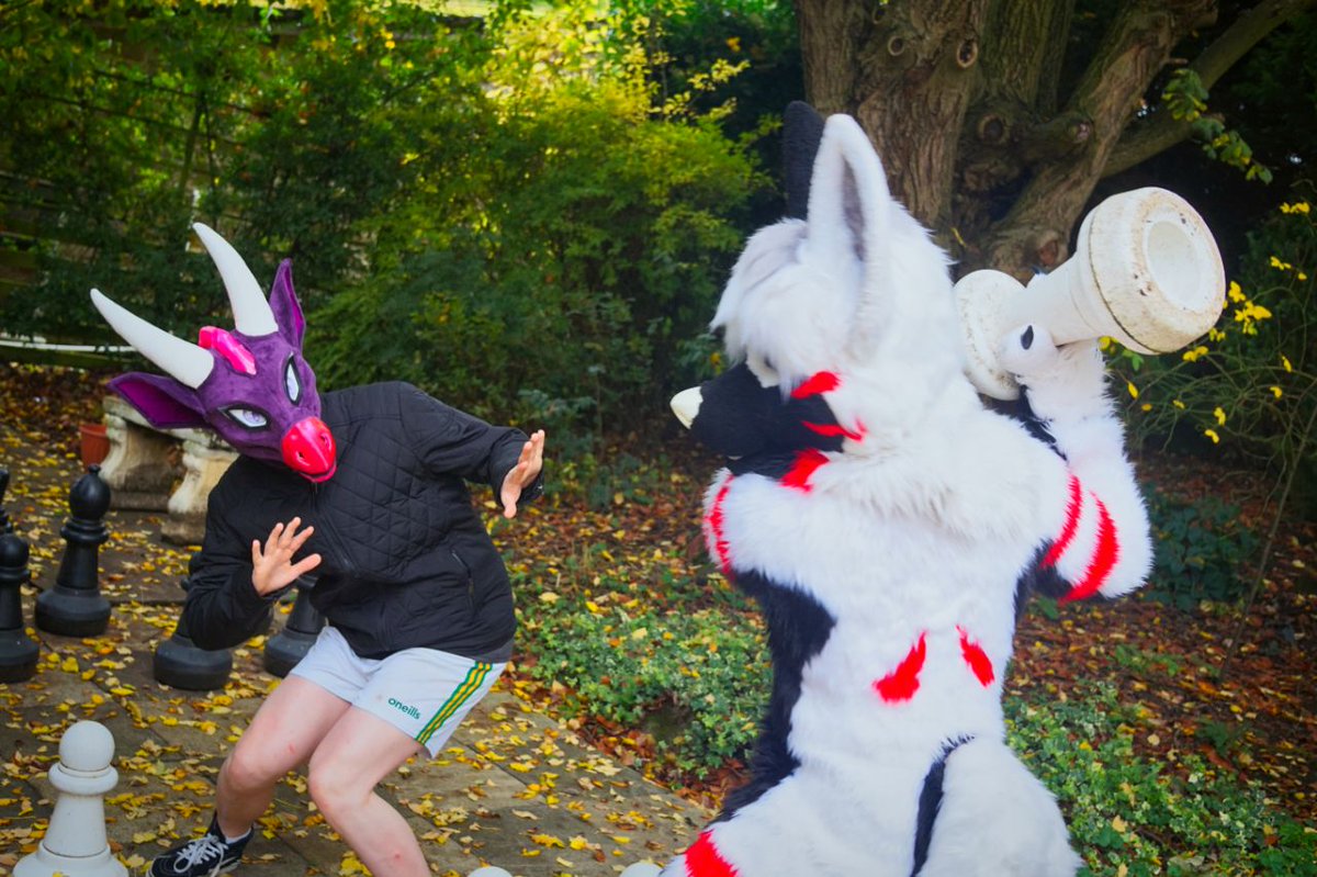 When Shen said he could beat you in chess, he did in fact mean that literally. 

🐉 <a href="/DovDragon/">Dov 🔜 FE, NFC</a> 
🐺 Me

#Fursuit #FursuitFriday