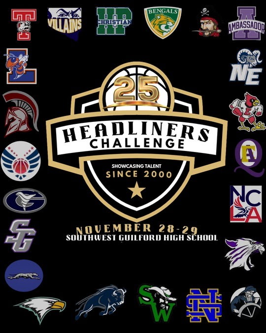 NCLAFalcons's tweet photo. It's a Game Day Tomorrow for Varsity Men's Basketball versus West Stokes as they play in the Headliners Challenge at Southwest Guilford High School. Go Falcons!! https://t.co/3N1S7N4s9i