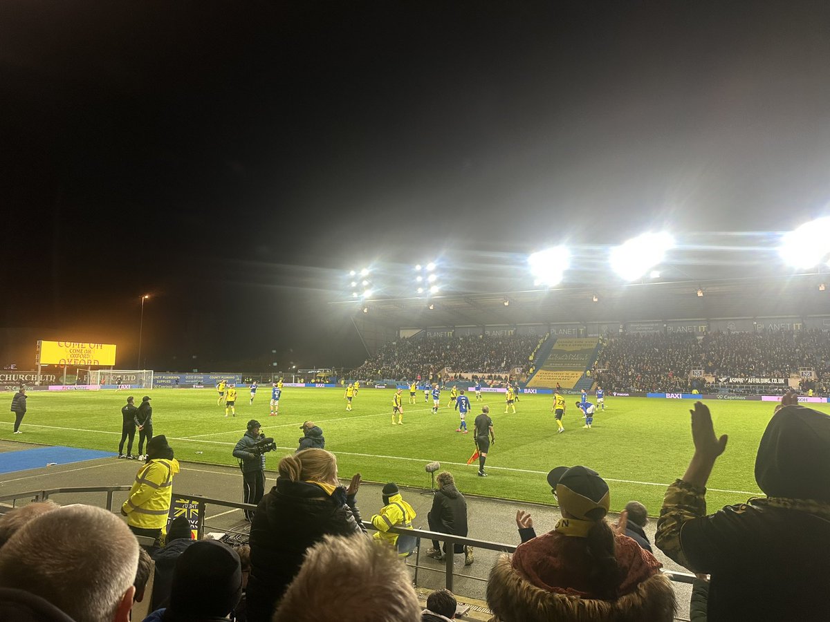 Some night at the Kassam.

#OUFC