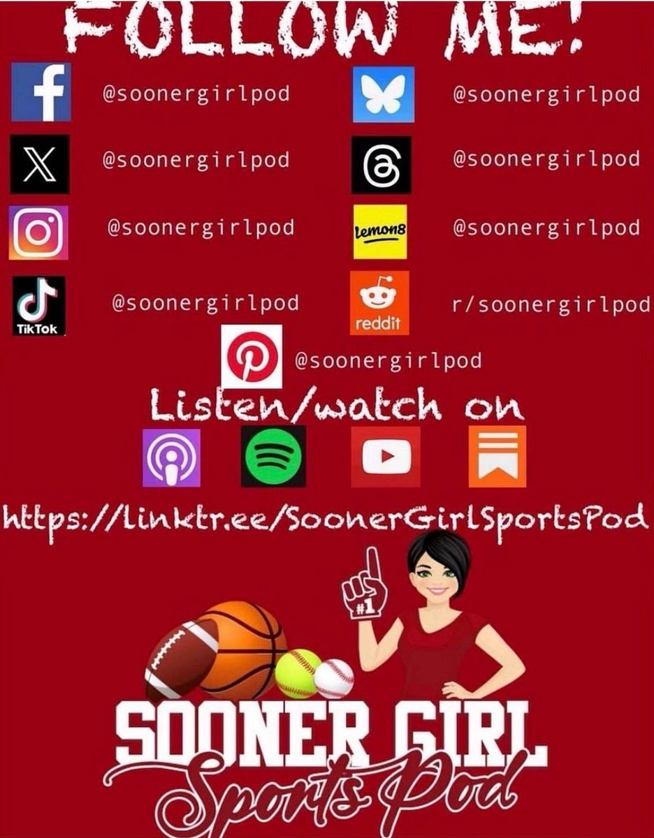 soonergirlpod's tweet photo. #FollowMeFriday 📲 

https://t.co/AmgCm5S4jA https://t.co/DC64mBseLw