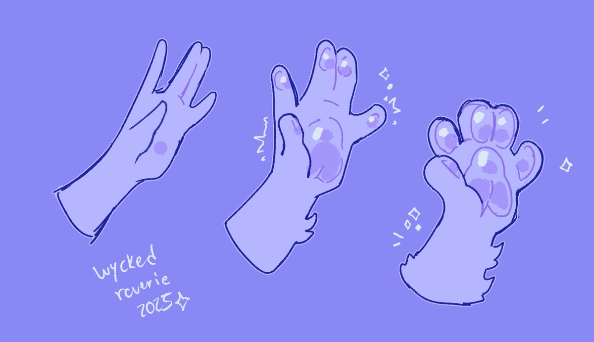 #transfur !
Enjoy your Friday paws~💜🐾