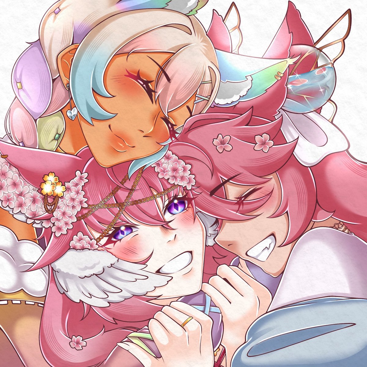 Ihr wisst gar nicht, wie unfassbar froh ich bin, dass ich <a href="/vuckuVT/">vucku ᥫ᭡ˊ˗ Frühlings Fuchs Vtuber</a> und <a href="/Valuniya_/">Valuniya 🌸🪽 II 06.02.2026 REBRAND 🩷</a> in meinem Leben habe. Manchmal frage ich mich, wie viel Glück eigentlich nötig ist, damit genau die richtigen Menschen genau zur richtigen Zeit auftauchen &amp; dann schaue ich uns an: unser Chaos,