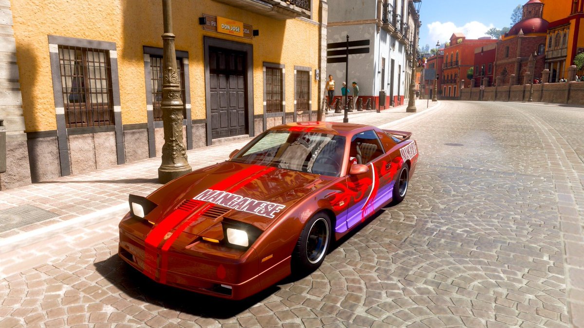 starflare_999's tweet image. Pontiac Firebird Trans AM マンガン仕様

マンガン色に血塗られたゼネラルモーターズの代表作「Trans AM」の成れの果て
カッパー色と赤色がアクセントを出している

マンガンのフルチューンによってモダンな車と互角に戦えるようになっている

#Forzahorizon5 #元素擬人化 #ElementaleSports