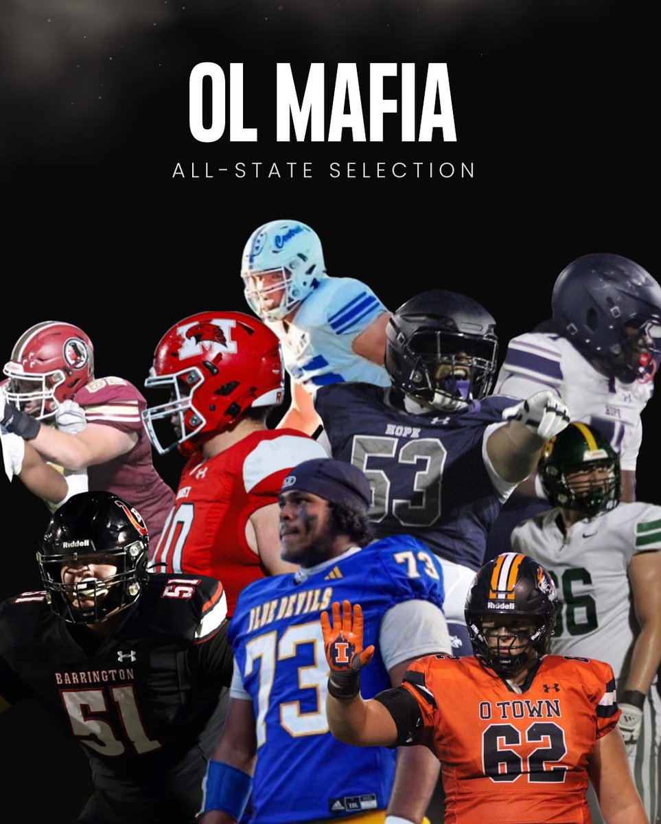 "The Chosen Ones, Flowers Never Pick Themselves."

Congratulations to these Mafia Members for being IHSA All-State Selections‼️😤🤝