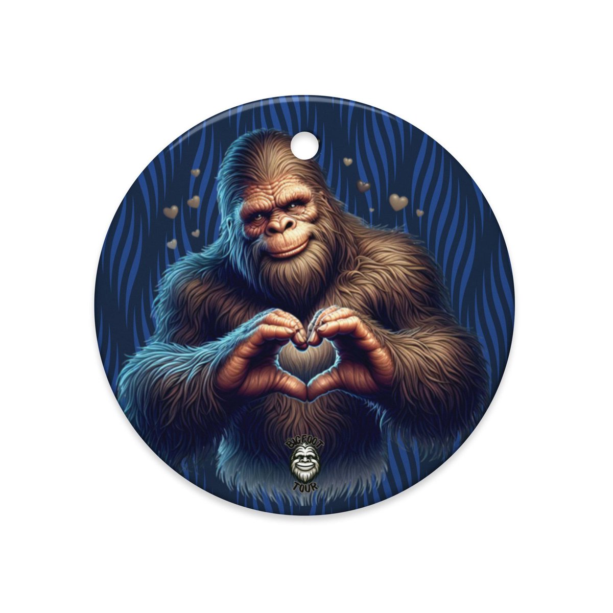 TheBigfootTour's tweet photo. Get Bigfoot Christmas Tree Ornaments at our Legendary Co. Store. Buy 1, get 1 $10 off. Free Shipping storewide. https://t.co/CIOPugz5W1