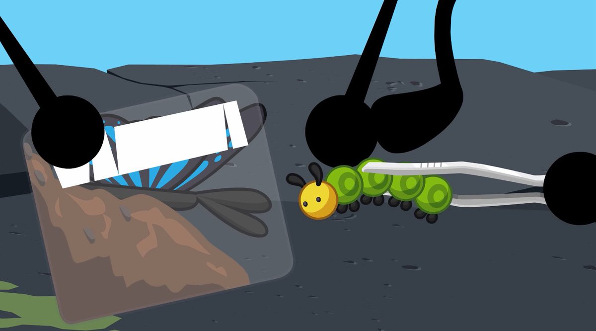 moesqito's tweet image. this reminds me of this allegorical thing I came up with where I tie Mephone with butterflies/caterpillars to help myself read his character better. I wanna make content about it but I’ll see if I have time this weekend.