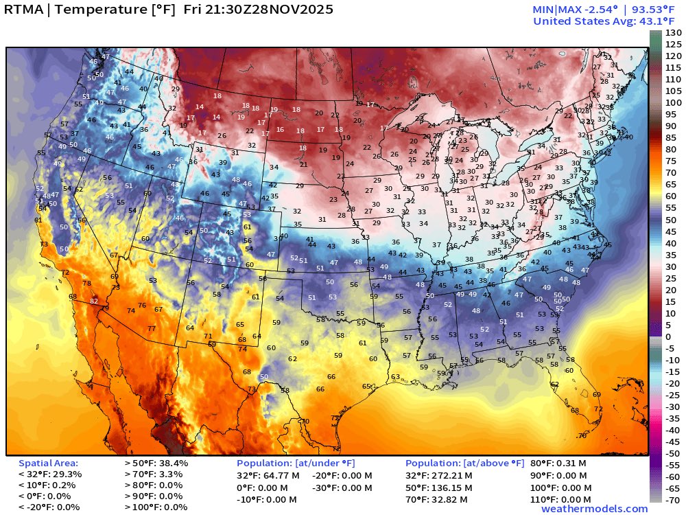 ChrisMartzWX's tweet image. A new glaciation is beginning across the central and eastern U.S. this week.

Temperatures are expected to drop near absolute zero while the west coast bakes due to global boiling.

This will negatively affect transsexual one-legged porch pirates and lesbian prostitutes…