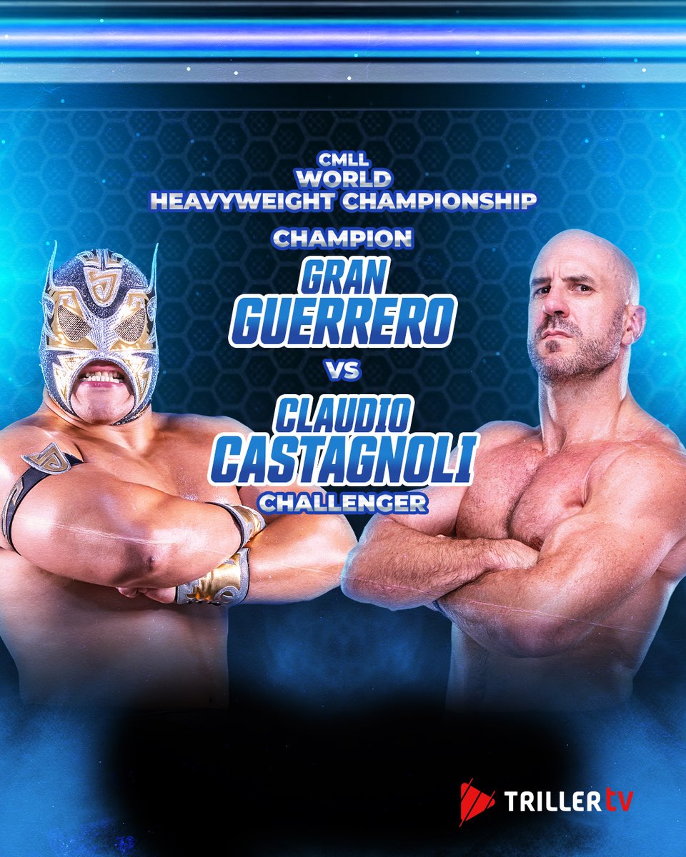 Triller_TV's tweet image. Get a big serving of @CMLL_OFICIAL tonight with this STACKED event from Mexico City 🍽️

📺 Live in English on TrillerTV PPV