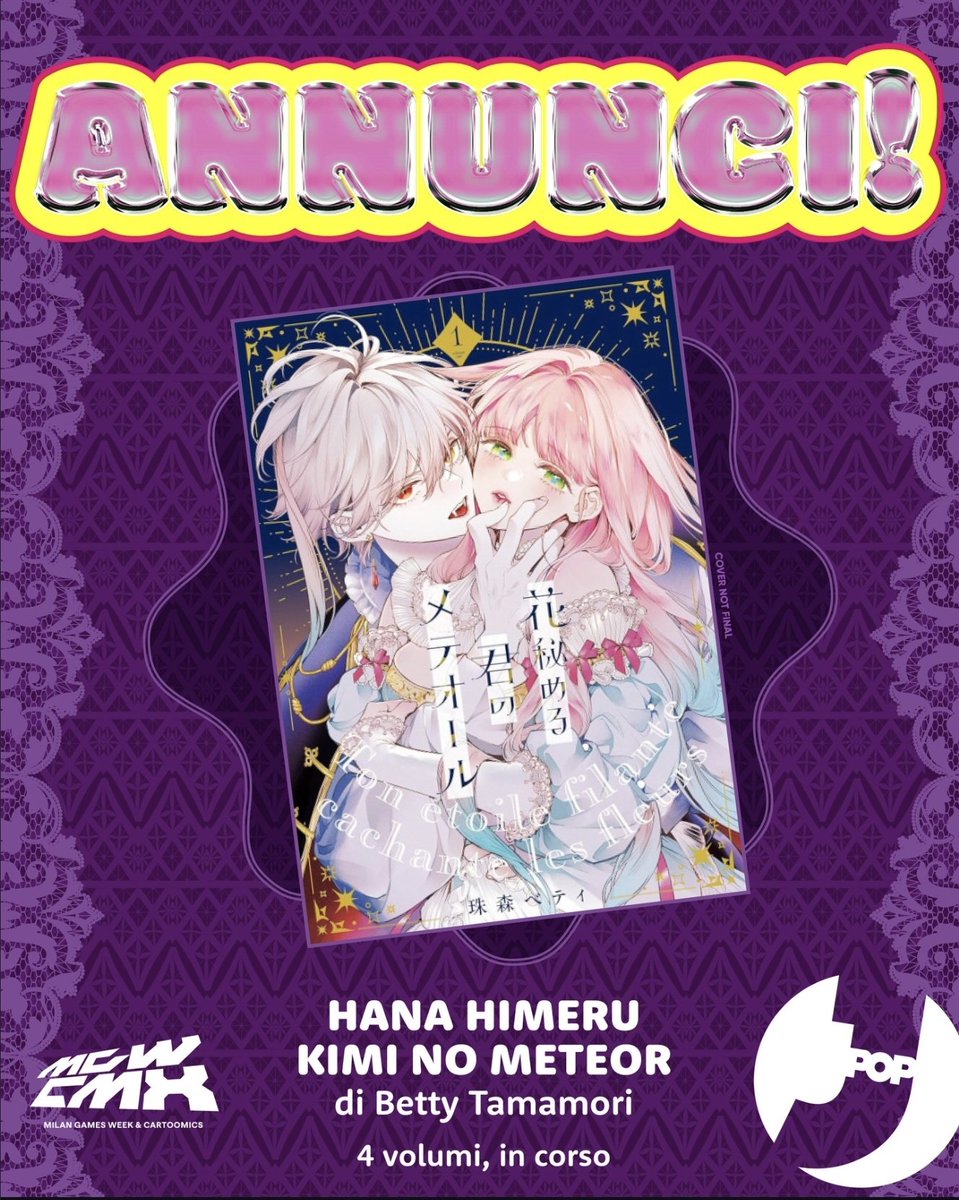 WDYM HANA HIMERU HAS JUST BEEN LICENSED IN ITALIAN?!?!? stop the game what is happening