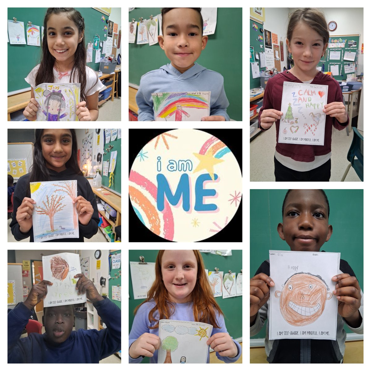 joanne_nisbet's tweet photo. My grade 4's spent the morning discussing the Zones of Regulations and how they can be aware of their emotions and how to cope. Then they drew pictures to express how they were feeling. @OttCatholicSB @StJeromeOCSB @MrsMG_ocsb @OCSBelementary #ZonesOfRegulation https://t.co/93Lj3X9J8x
