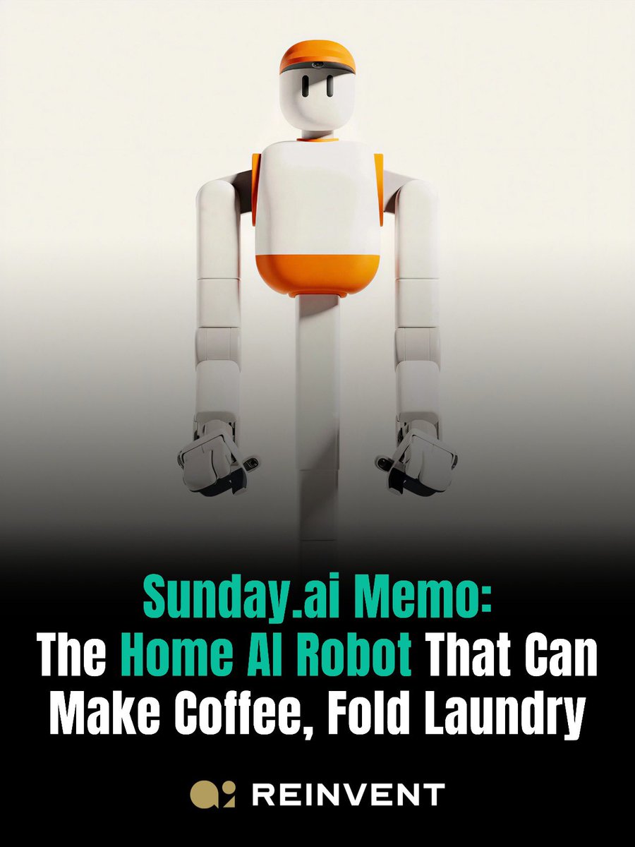 AI_Reinvent's tweet image. Meet Memo — the AI home robot with human-like hands.

🔥 Why it’s cool:
✓ Dual-arm design with fine motor control
✓ 10M+ human demonstration dataset for real
✓ From brewing coffee to dishwashing

#MemoRobot #AI #AIrobotics #smarthome #embodiedAI