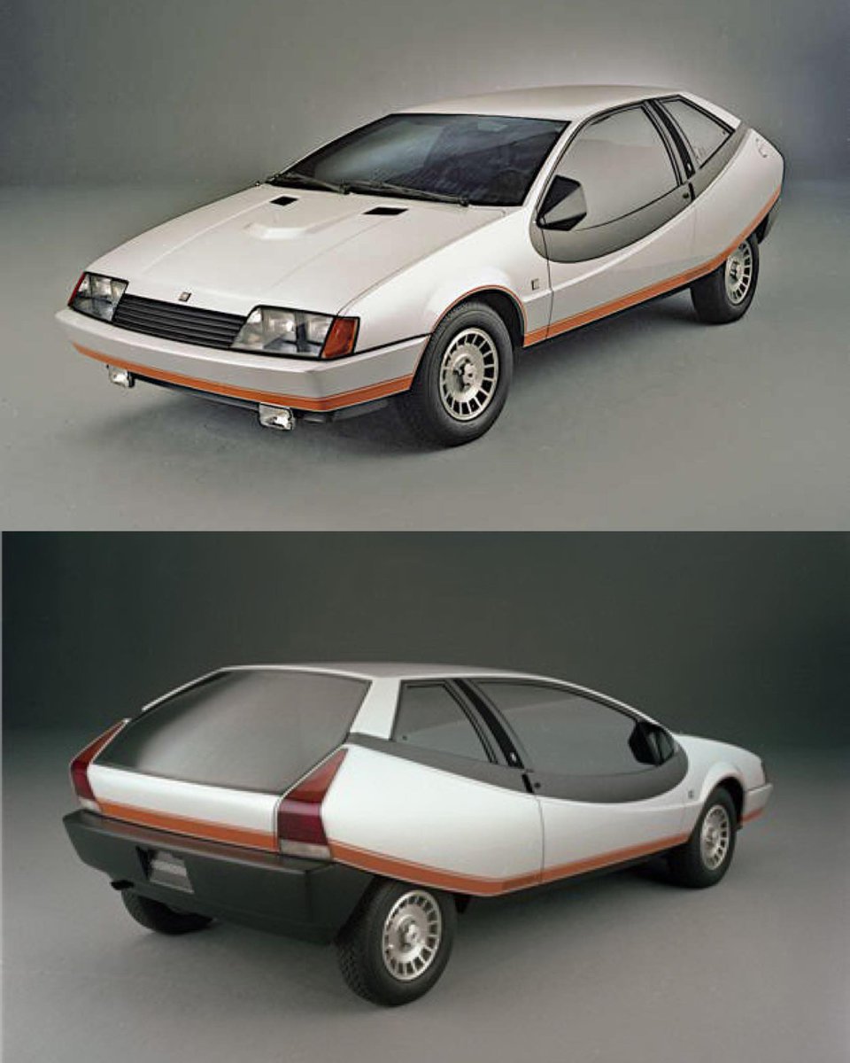 hkb73's tweet image. The Ford Megastar II concept car, introduced in 1978, was designed by Ghia and based on the mechanical components of the Ford Fiesta.
Its design reflected the aerodynamic and fuel efficiency concerns of the time.