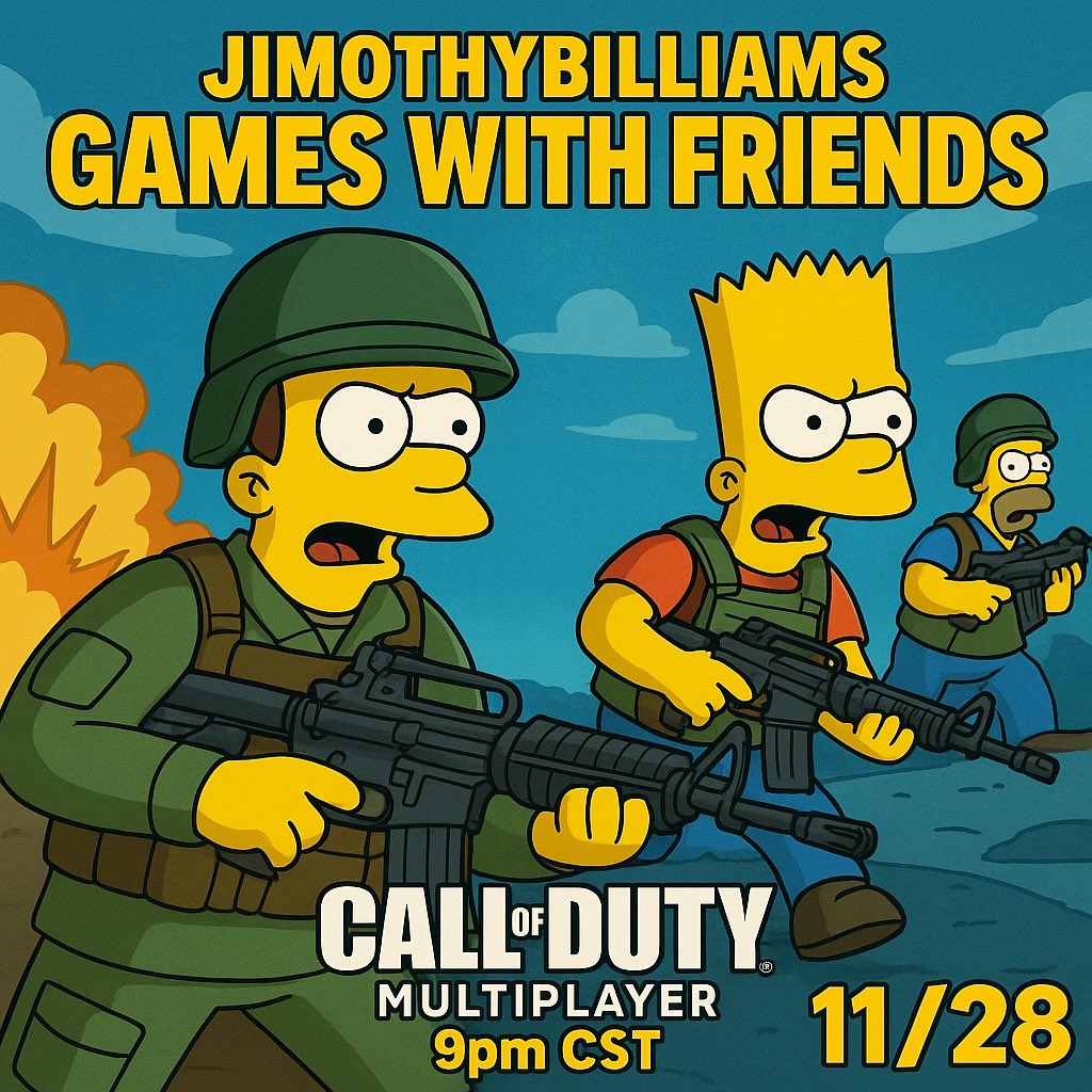 JimothyBill's tweet image. Heavily guided last night to finish the Thanksgiving weekend playing BO7 with friends. WHO’S WITH ME?🤔🤔🤔

Will be live on @KickStreaming 9pm CST 
#cod @MighmaOfficial @MighmaMob