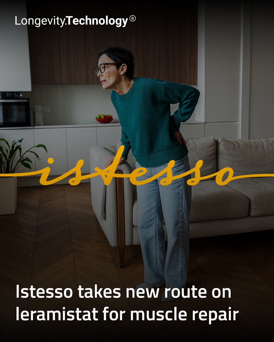 LongevityTech's tweet image. New analyses point to muscle-protective effects for leramistat as Istesso expands its pipeline with next-generation mitochondrial modulators.

longevity.technology/news/istesso-t…

#longevity #biotech #musclerepair #mitochondria #healthtech #innovation