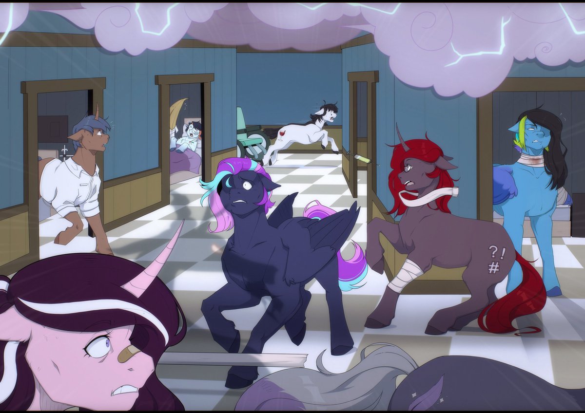 Immortal Affliction 3
(Drawings for <a href="/TheLostNarrator/">TheLostNarrator</a> and <a href="/MegPepperonis/">Magpiepony</a> )
.
#mlp #mlpinfectionau #immortalaffliction #fluttershy #mlpgrimdark