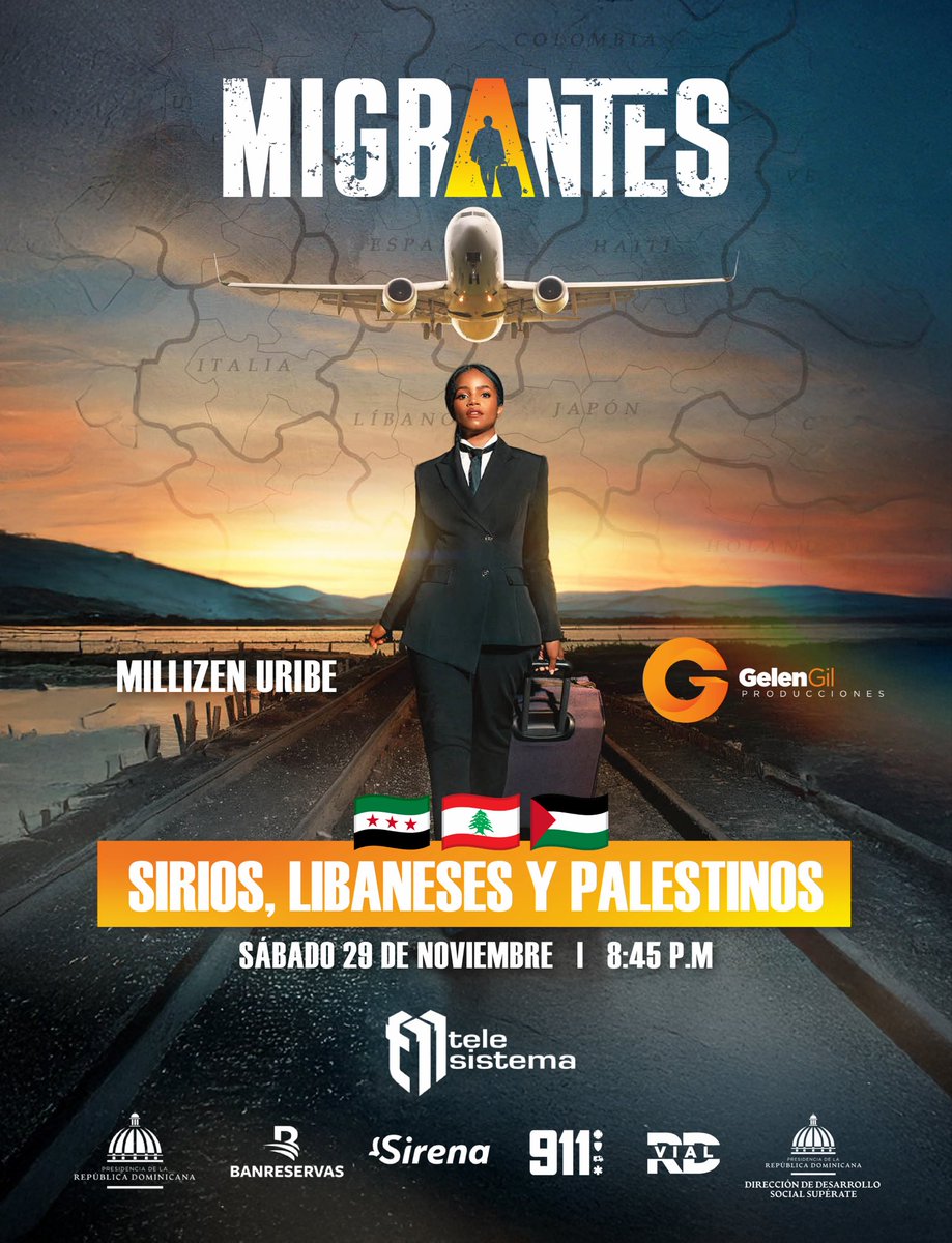 migrantesrd's tweet photo. Llegaron con el alma cansada de las guerras y la incertidumbre… pero llenos de esperanza🇱🇧🇸🇾🇵🇸

MIGRANTES: libaneses, sirios y palestinos, un homenaje a sus caminos, a su resiliencia y al legado que sigue latiendo en nuestro hoy. https://t.co/fgMJEChFwi