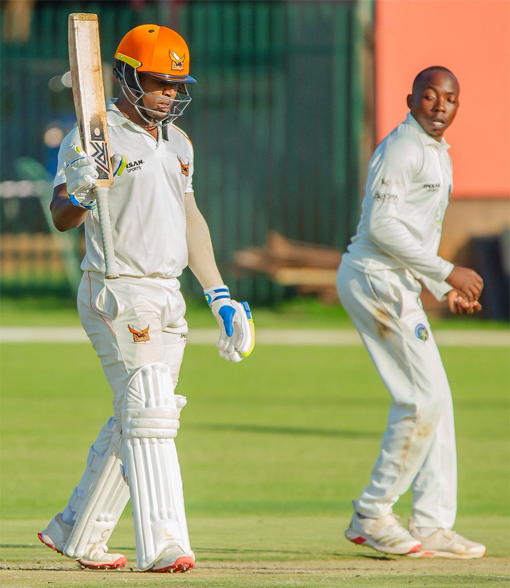 22nd first-class fifty for Kudzai Maunze! You little biskit, keep them coming 😎