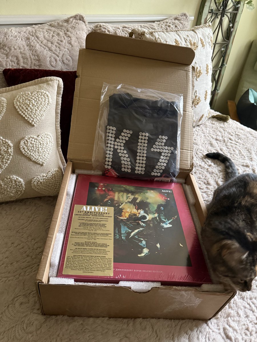 rebelwithyou's tweet image. This just came in , priceless! 🤘🏻🎶🩷
#Kiss #kissArmy #boxset