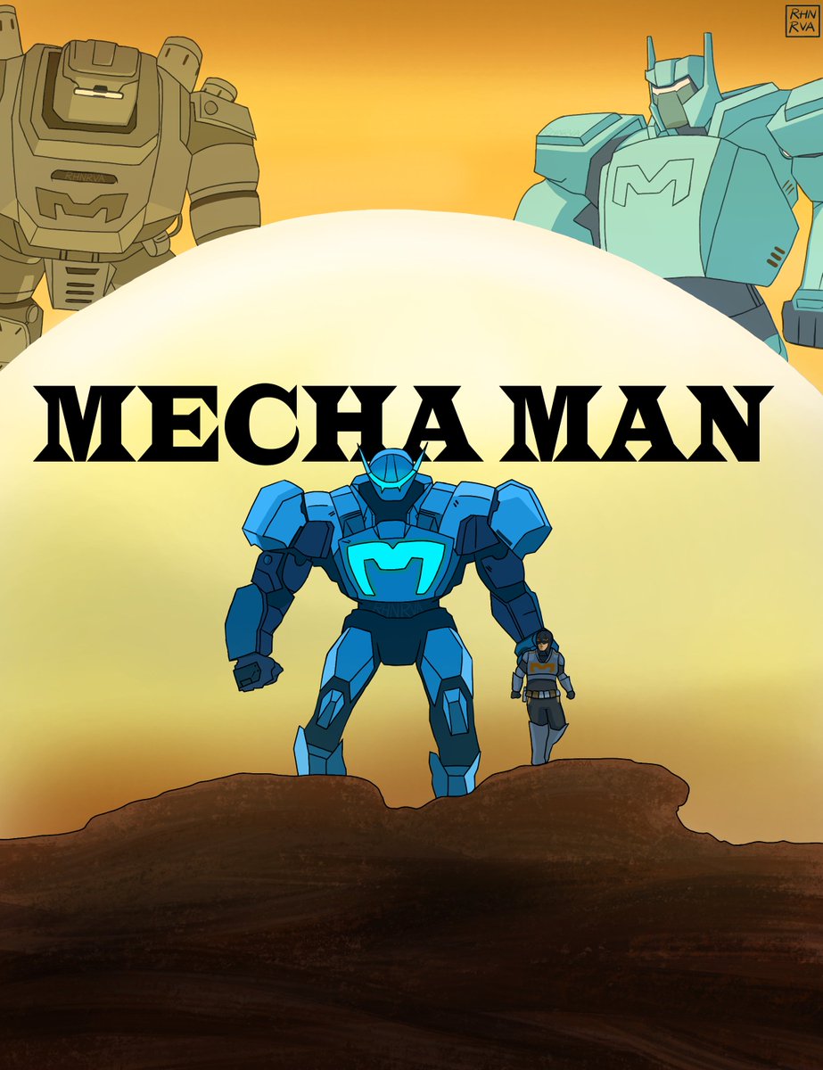 rhnrva's tweet photo. My Titanfall 2 inspired Mecha Man Fan-art

#dispatch #dispatchgame #mechaman #robertrobertson https://t.co/Kr8iCHvZr1