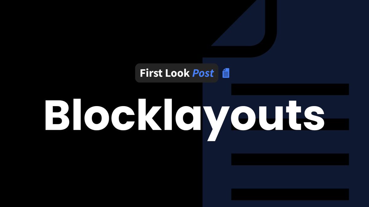 PineDigitalCo's tweet image. YouTube Companion Post

Get 30% off this plugin to supercharge WordPress with custom blocks, enhanced core block functionality, and a growing library of professional patterns for faster site builds.

No Affiliation. No Sponsorship. Just Info &amp;amp; Deals. 👇
influencewp.com/iwp/blocklayou…