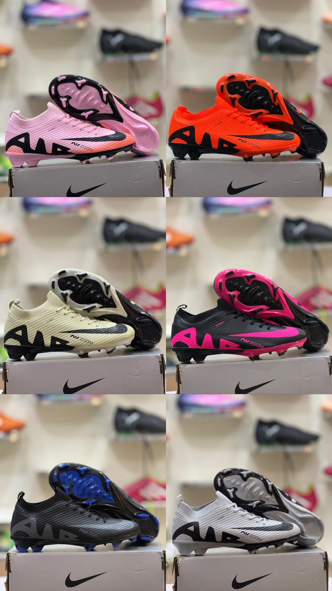 Football Boots

Price: ₦25k

Location kaduna, delivery nationwide call-08100602313 
WhatsApp- wa.me/2348100602313