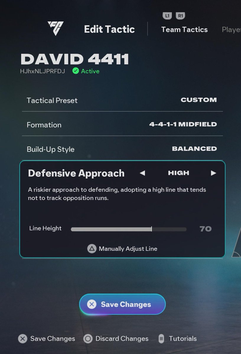 david_agr7's tweet image. Best pro meta Formation for more wins🔥✅

Code: HJhxNLJPRFDJ

Follow me on tiktok and Instagram @david_agr7 for more tipps (gameplay and custom tactics)

#eafc #EAFC25 #tactics #TikTok