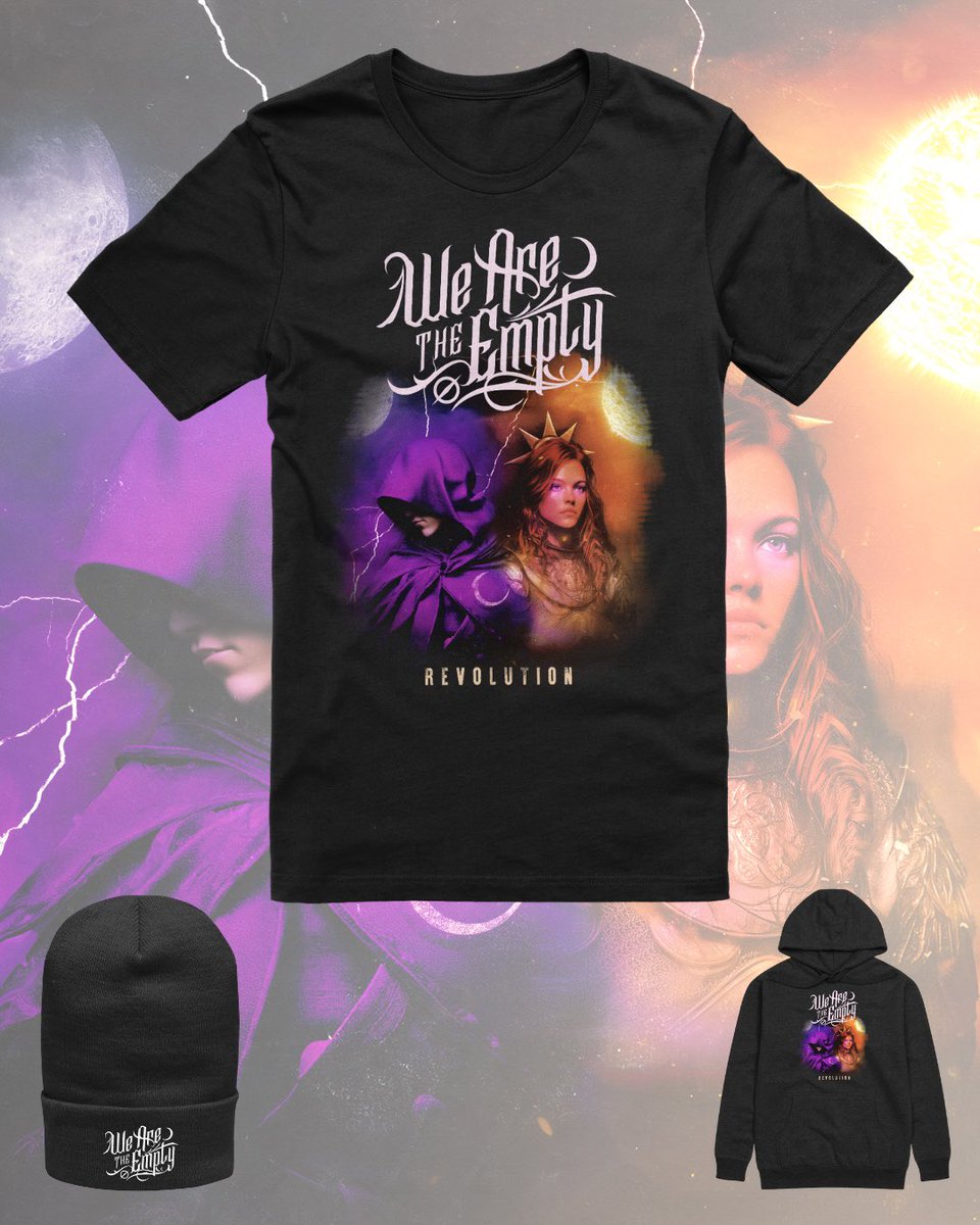 BLACK FRIDAY SALE
New REVOLUTION merch is live.
Tees, hoodies, beanies and more.
25% off the entire store today only with code BLACKFRIDAY at wearetheempty.com