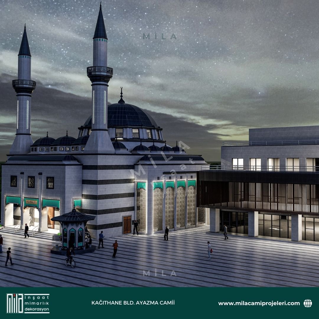 Kağıthane Belediyesi Ayazma Camii

2025

#kağıthanebelediyesi #milainsaat #milamimarlik #mimari #cami #milacamiprojeleri #ayazmacamii #mimarmehmetosmanlıoğlu 

<a href="/diyanetbasin/">T.C. Diyanet İşleri Başkanlığı</a> <a href="/DiyanetVakfi/">Türkiye Diyanet Vakfı</a> <a href="/DiyanetTV/">Diyanet TV</a> <a href="/diyanethbr/">Diyanet Haber</a> <a href="/KagithaneBelTR/">Kağıthane Belediyesi</a> <a href="/MevlutOztekin/">Mevlüt Öztekin</a> <a href="/csbgovtr/">T.C. Çevre, Şehircilik ve İklim Dğş. Bakanlığı</a> <a href="/Toki_Kurumsal/">TOKİ</a> <a href="/ekgyoas/">Emlak Konut GYO A.Ş.</a>